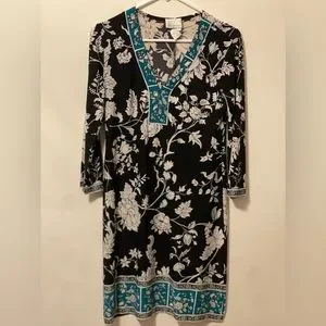 Donna Morgan | Dresses | Donna Morgan Floral Midi Dress | Poshmark